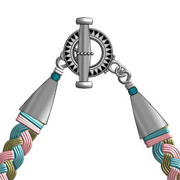 Bella Braid Necklace Instructions